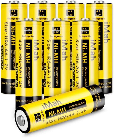 Amazon.com: iMah HR6 AA rechargeable batteries Ni.